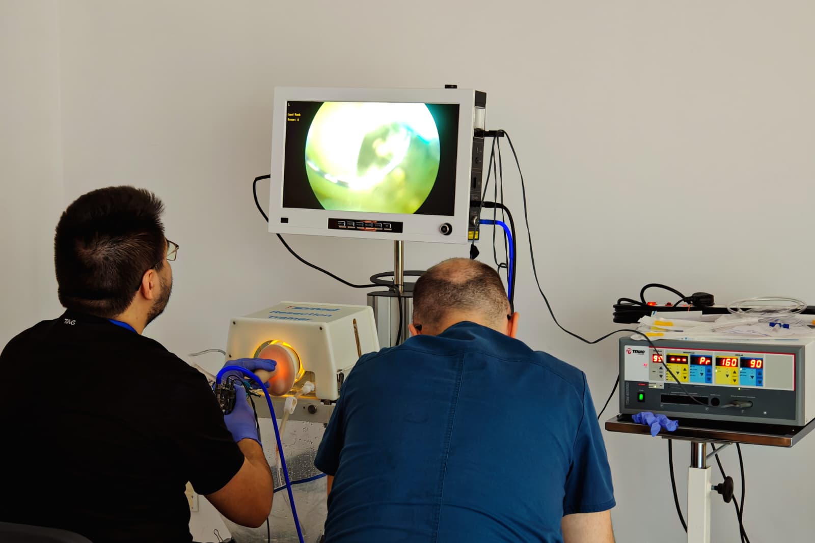Simulator proceduri endourologice
